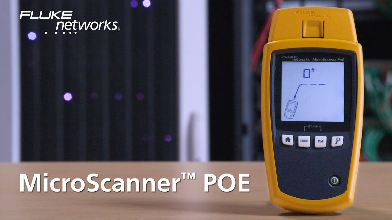 تستر کابل شبکه Fluke MS2-100